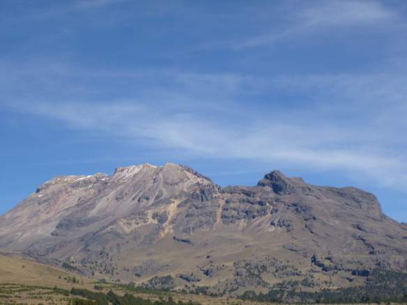 Iztaccihuatl, viewed from near La Joya.