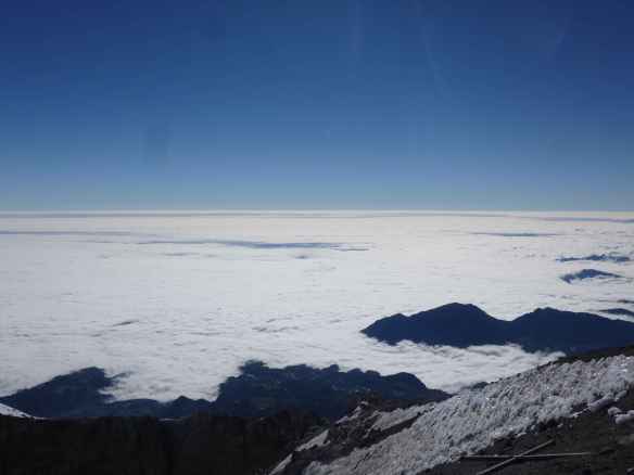 Seemingly endless clouds.