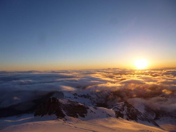 Sunrise on the Emmons.