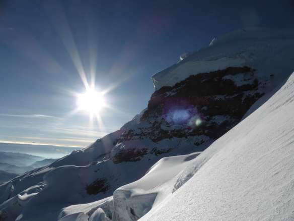 Yanasacha at sunrise.
